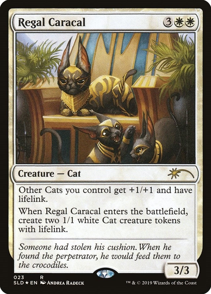 Image for Regal Caracal (23) [Secret Lair Drop Series]