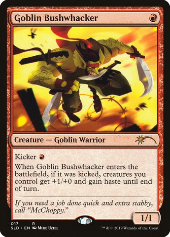 Image for Goblin Bushwhacker (17) [Secret Lair Drop Series]