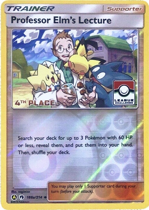 Image for Professor Elm's Lecture (188a/214) [League & Championship Cards]