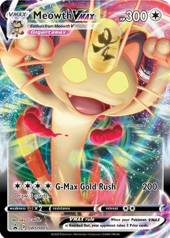 Image for Meowth VMAX - SWSH005 (SWSH005) [SWSH: Sword & Shield Promo Cards]