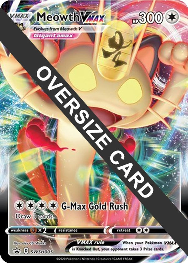 Image for Meowth VMAX (SWSH005) [Jumbo Cards]