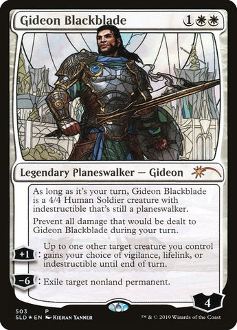 Image for Gideon Blackblade (Stained Glass) (503) [Secret Lair Drop Series]