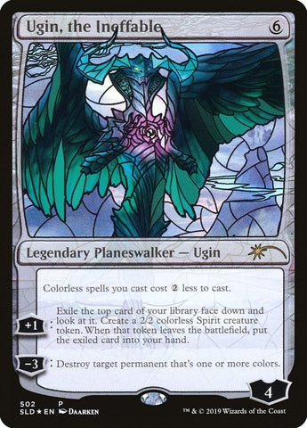 Image for Ugin, the Ineffable (Stained Glass) (502) [Secret Lair Drop Series]