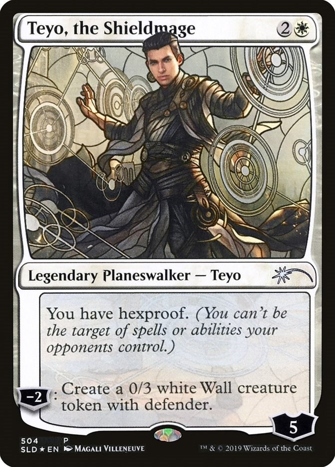 Image for Teyo, the Shieldmage (Stained Glass) (504) [Secret Lair Drop Series]