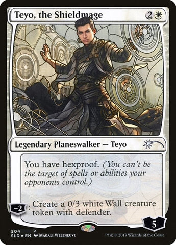 Image for Teyo, the Shieldmage (Stained Glass) (504) [Secret Lair Drop Series]