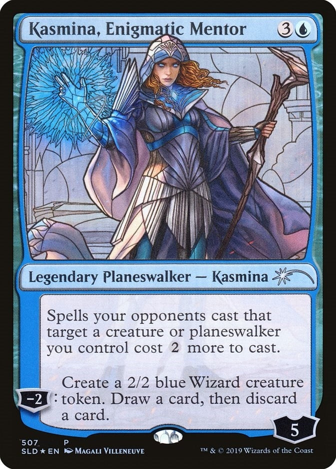Image for Kasmina, Enigmatic Mentor (Stained Glass) (507) [Secret Lair Drop Series]