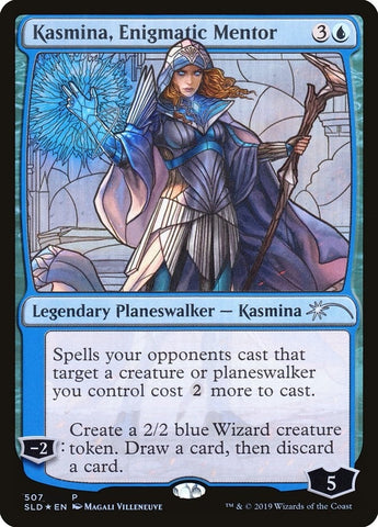 Image for Kasmina, Enigmatic Mentor (Stained Glass) (507) [Secret Lair Drop Series]