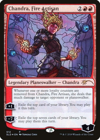 Image for Chandra, Fire Artisan (Stained Glass) (512) [Secret Lair Drop Series]