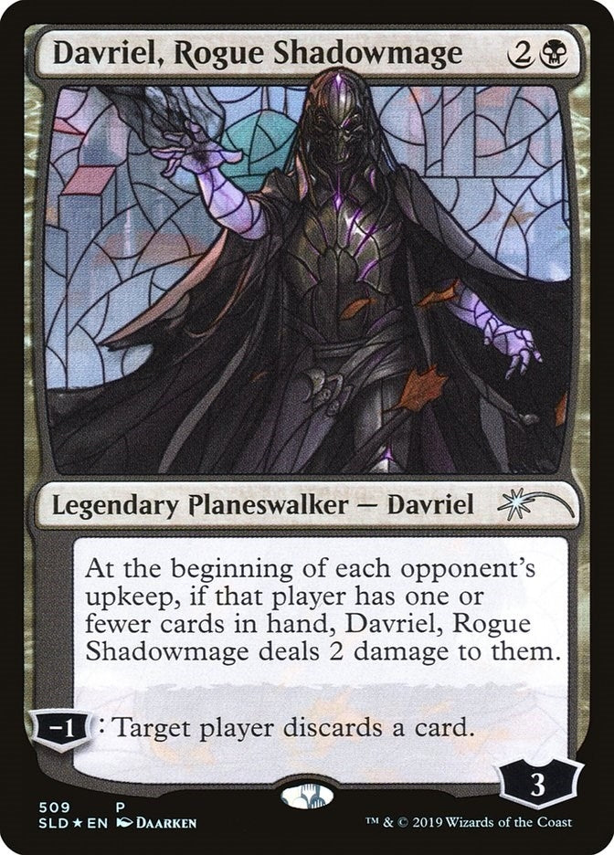 Image for Davriel, Rogue Shadowmage (Stained Glass) (509) [Secret Lair Drop Series]