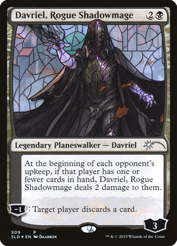Image for Davriel, Rogue Shadowmage (Stained Glass) (509) [Secret Lair Drop Series]