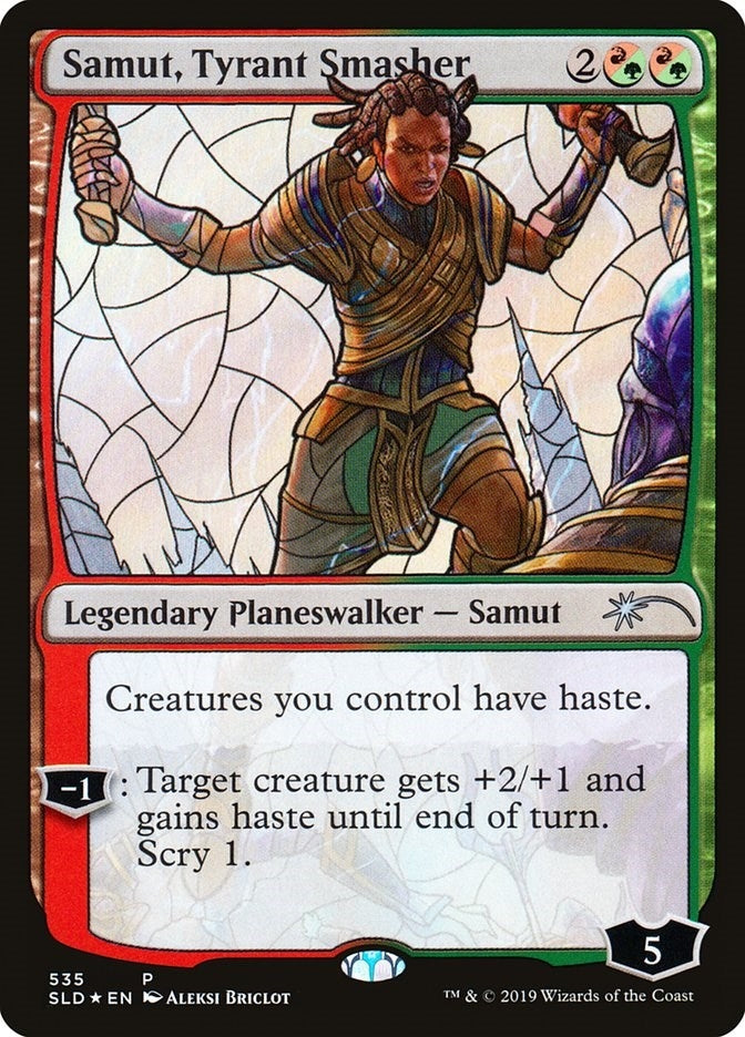 Image for Samut, Tyrant Smasher (Stained Glass) (535) [Secret Lair Drop Series]