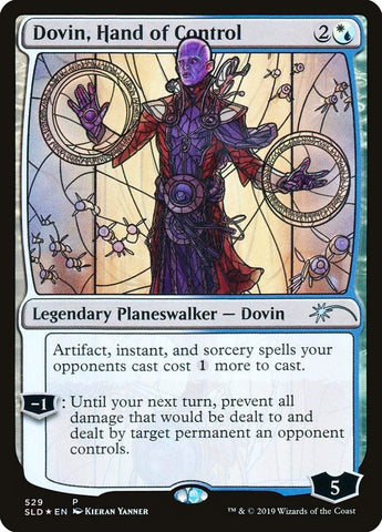 Image for Dovin, Hand of Control (Stained Glass) (529) [Secret Lair Drop Series]