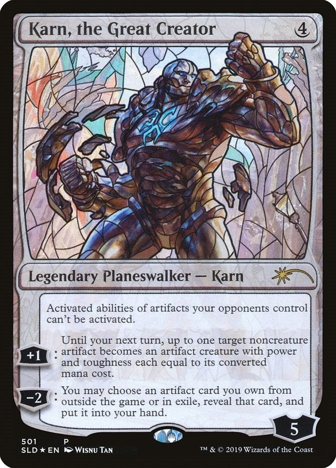 Image for Karn, the Great Creator (Stained Glass) (501) [Secret Lair Drop Series]