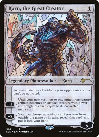 Image for Karn, the Great Creator (Stained Glass) (501) [Secret Lair Drop Series]