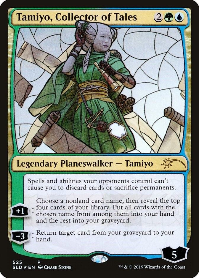 Image for Tamiyo, Collector of Tales (Stained Glass) (525) [Secret Lair Drop Series]
