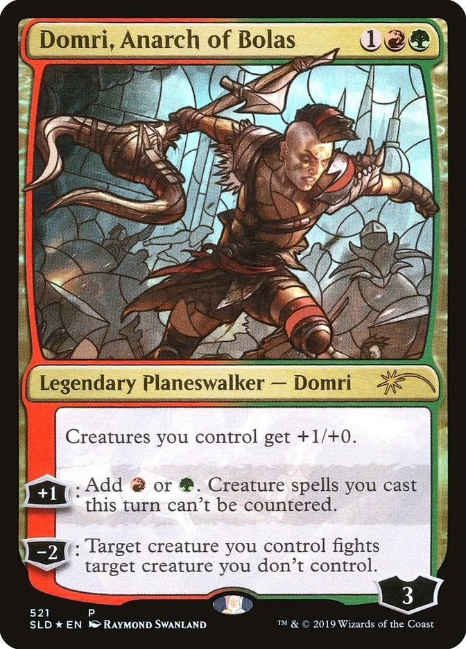 Image for Domri, Anarch of Bolas (Stained Glass) (521) [Secret Lair Drop Series]