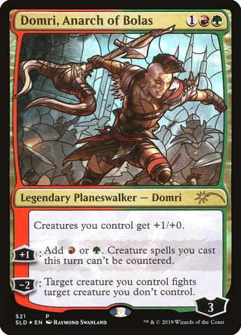 Image for Domri, Anarch of Bolas (Stained Glass) (521) [Secret Lair Drop Series]