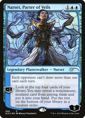 Image for Narset, Parter of Veils (Stained Glass) (508) [Secret Lair Drop Series]