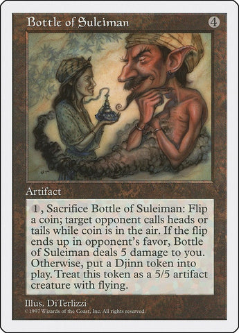 Image for Bottle of Suleiman [Fifth Edition]
