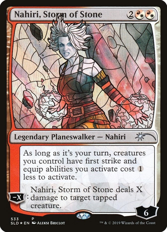 Image for Nahiri, Storm of Stone (Stained Glass) (533) [Secret Lair Drop Series]