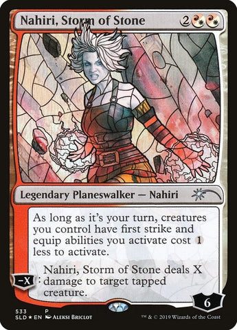 Image for Nahiri, Storm of Stone (Stained Glass) (533) [Secret Lair Drop Series]