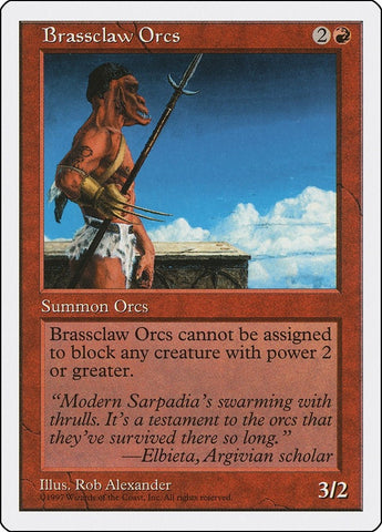 Image for Brassclaw Orcs [Fifth Edition]