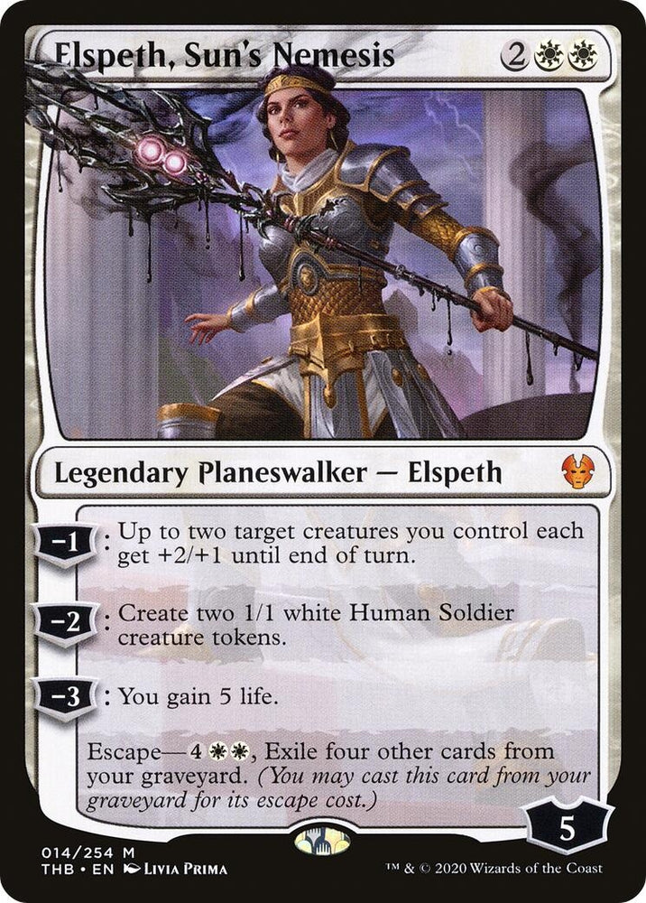 Image for Elspeth, Sun's Nemesis (14) [Theros Beyond Death]