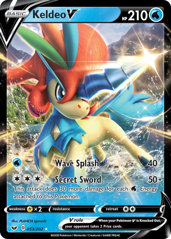 Image for Keldeo V (053/202) (SWSH01)