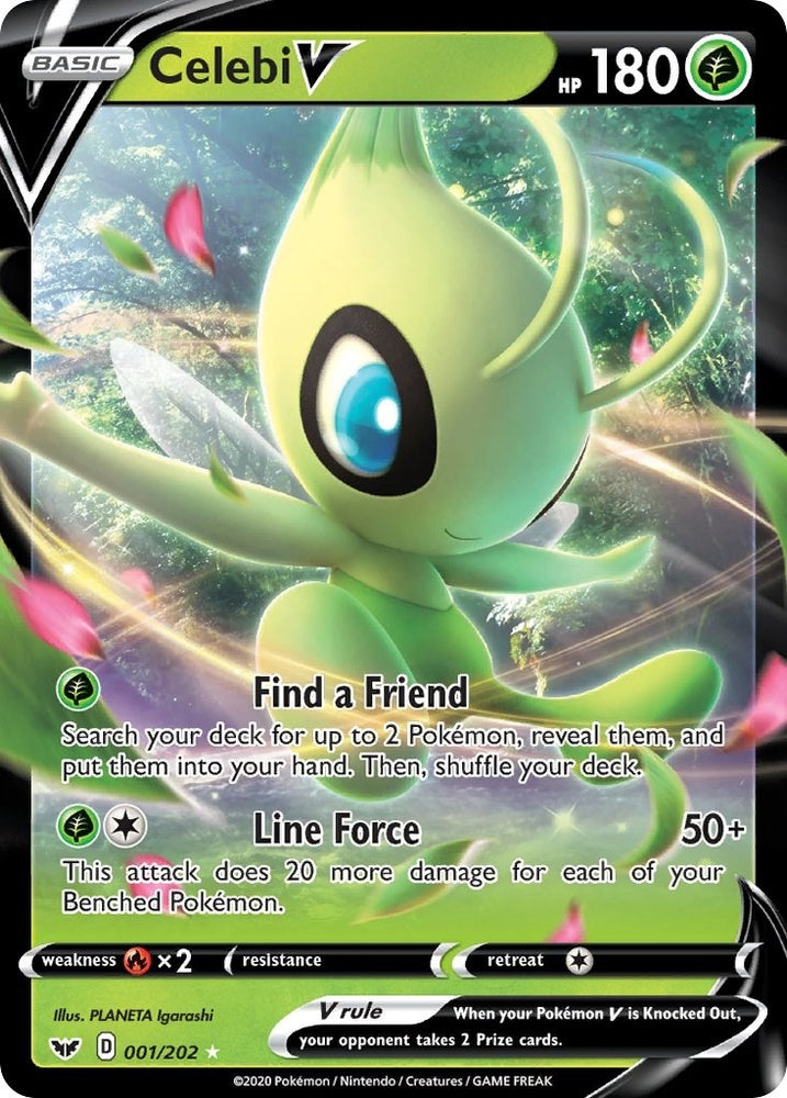 Image for Celebi V (001/202) (SWSH01)