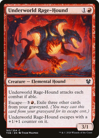Image for Underworld Rage-Hound (163) - Magic: The Gathering