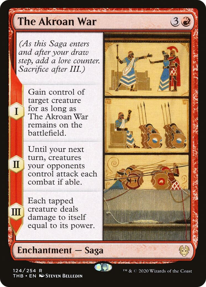 Image for The Akroan War (124) - Magic: The Gathering