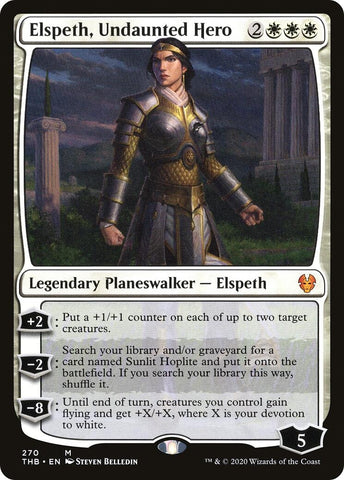 Image for Elspeth, Undaunted Hero (270) [Theros Beyond Death]