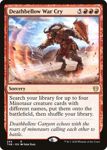 Image for Deathbellow War Cry (294) [Theros Beyond Death]