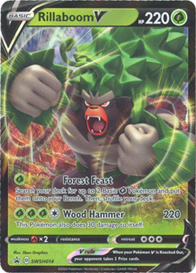 Image for Rillaboom V - SWSH014 (SWSH014) - Pokemon