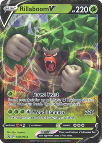 Image for Rillaboom V - SWSH014 (SWSH014) - Pokemon