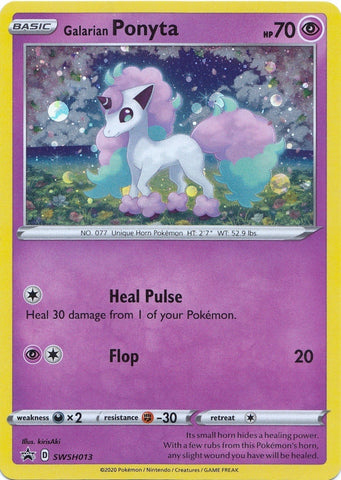Image for Galarian Ponyta - SWSH013 (SWSH013) [SWSH: Sword & Shield Promo Cards]