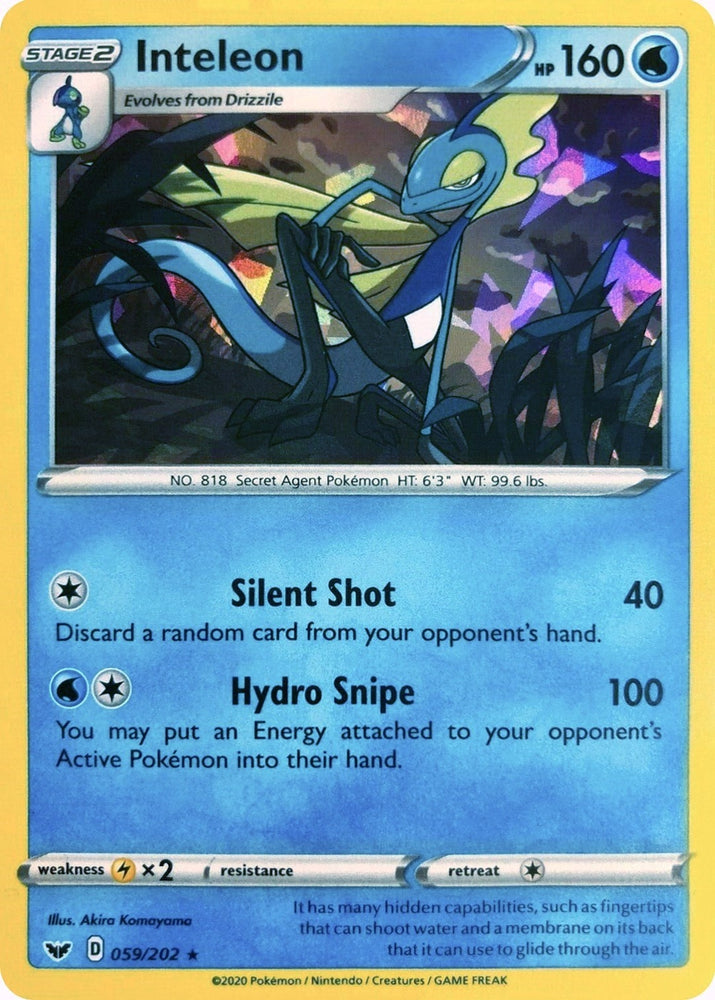 Image for Inteleon (059/202) [Deck Exclusives]