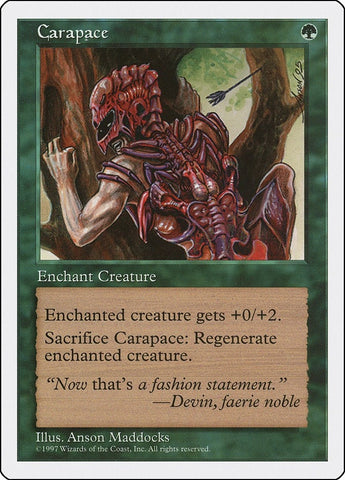 Image for Carapace [Fifth Edition]