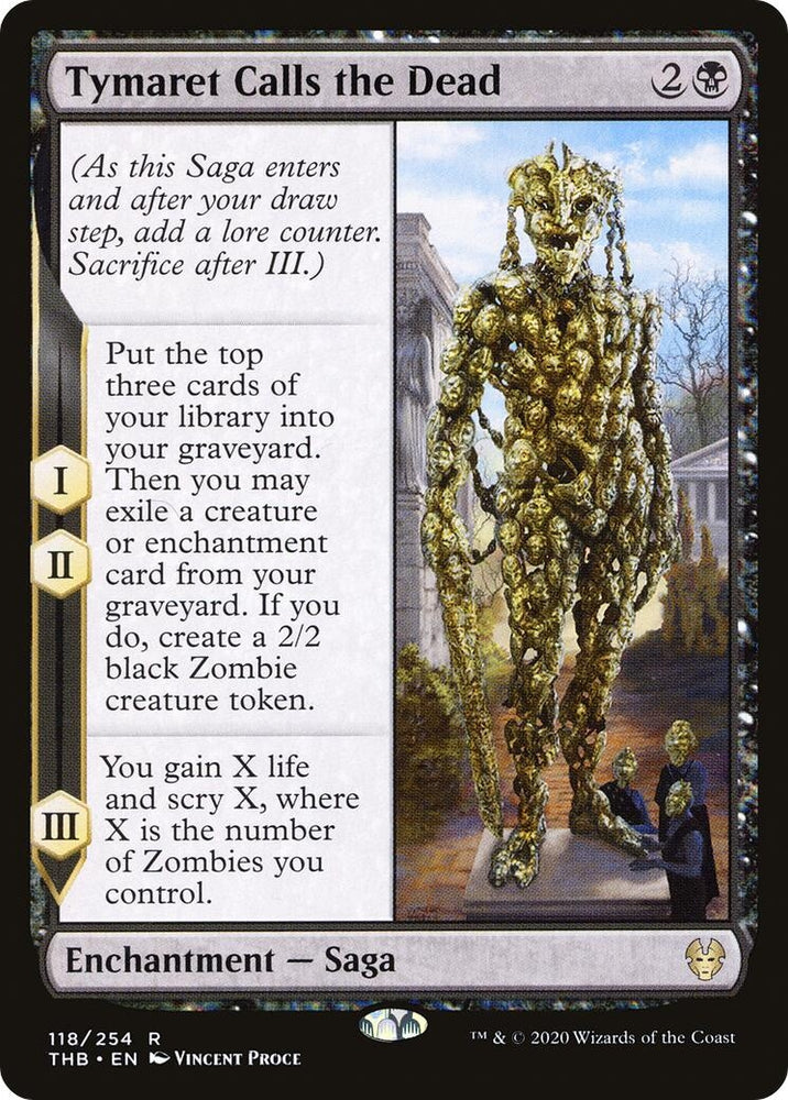 Image for Tymaret Calls the Dead (118) [Theros Beyond Death]
