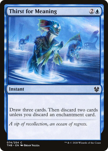 Image for Thirst for Meaning (74) - Magic: The Gathering