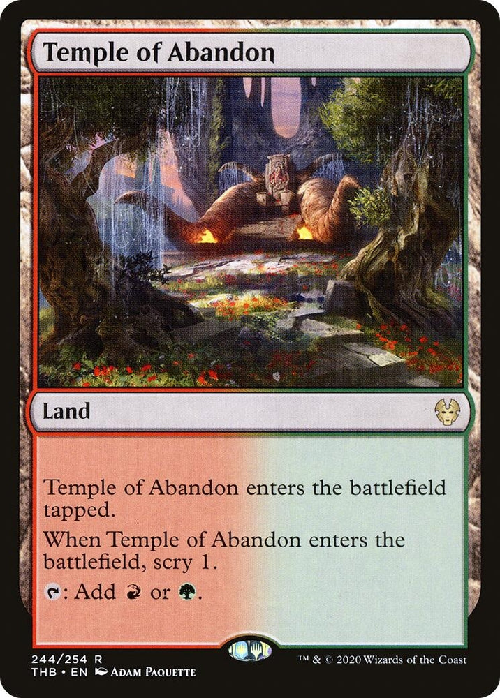 Image for Temple of Abandon (244) [Theros Beyond Death]