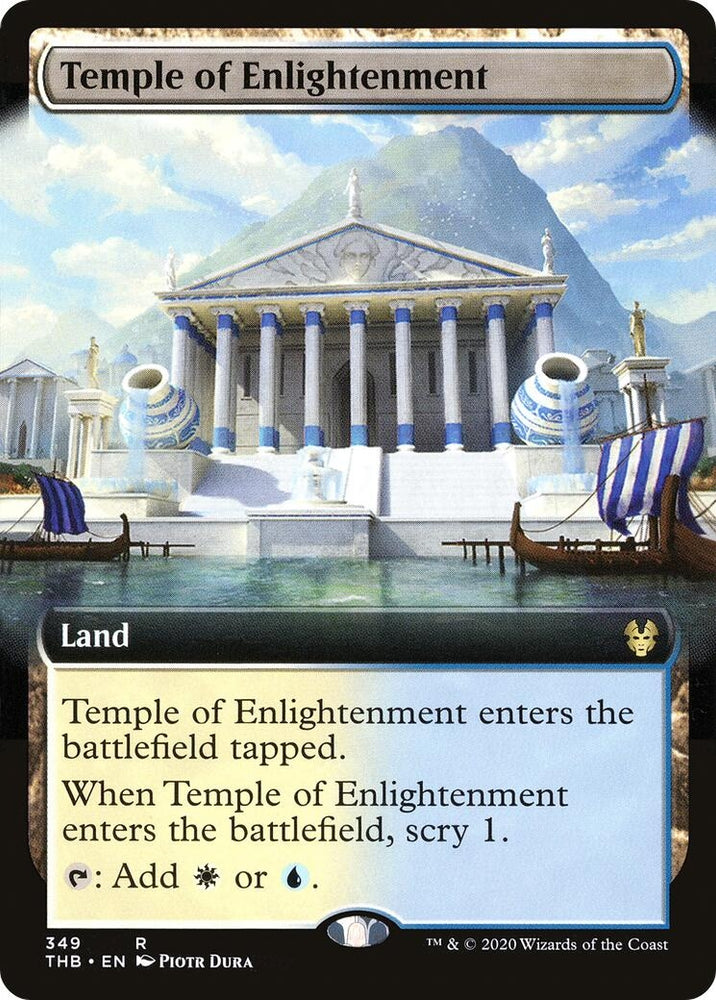 Image for Temple of Enlightenment (Extended Art) (349) [Theros Beyond Death]