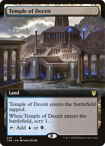 Image for Temple of Deceit (Extended Art) (348) [Theros Beyond Death]