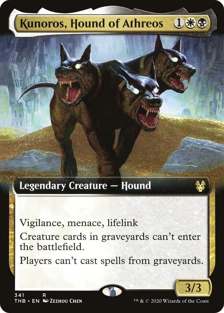 Image for Kunoros, Hound of Athreos (Extended Art) (341) [Theros Beyond Death]
