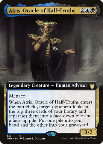 Image for Atris, Oracle of Half-Truths (Extended Art) (333) [Theros Beyond Death]