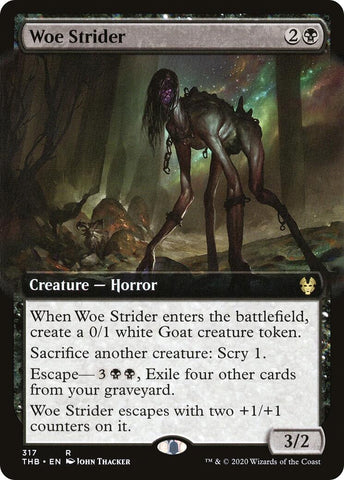 Image for Woe Strider (Extended Art) (317) [Theros Beyond Death]