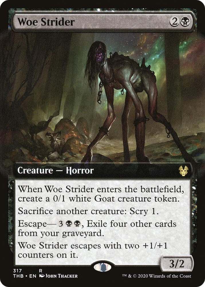 Image for Woe Strider (Extended Art) (317) - Magic: The Gathering