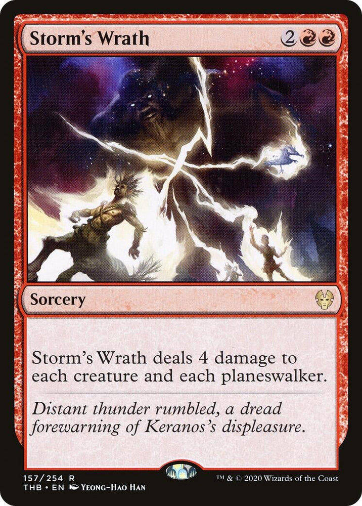 Image for Storm's Wrath (157) [Theros Beyond Death]