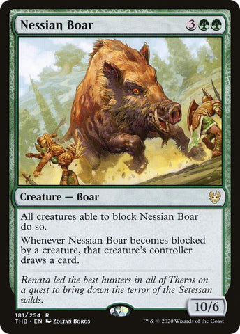 Image for Nessian Boar (181) [Theros Beyond Death]