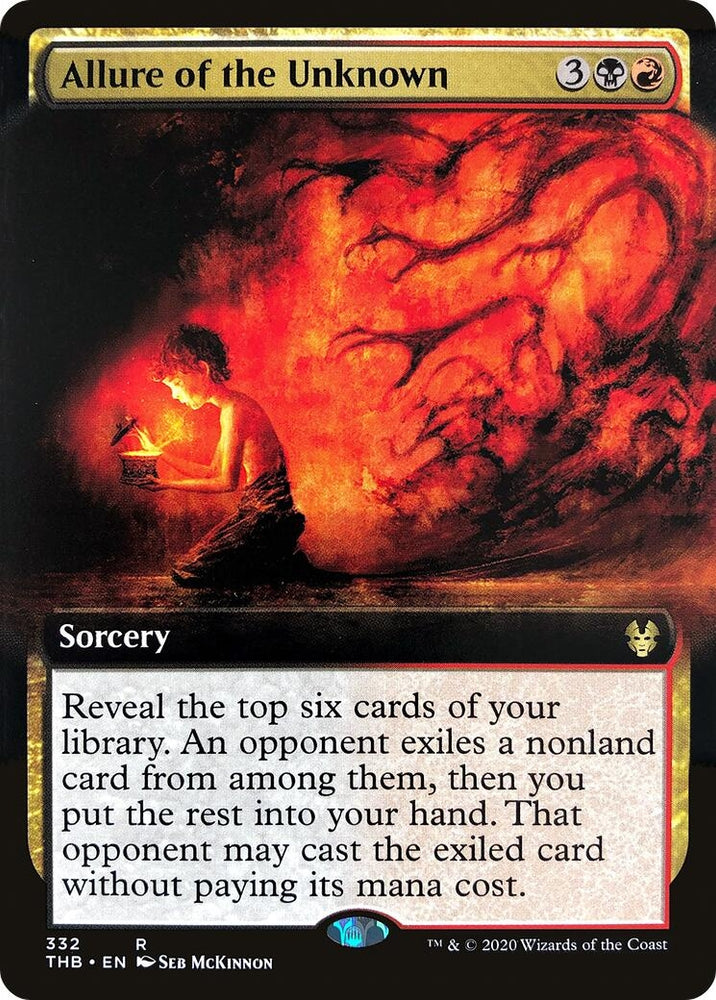 Image for Allure of the Unknown (Extended Art) (332) [Theros Beyond Death]